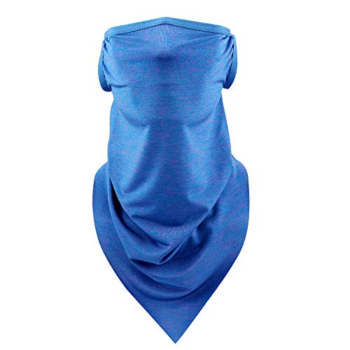TAGVO Bandana Neck Gaiter Tube Headwear Scarf UV Protection,Unisex Ice Silk Elastic Headwrap,Cooling Balaclava Face Mask Headband for Summer Sport,Sweatband for Fishing, Yoga, Motorcycling