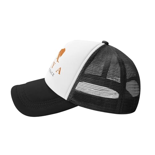 Image of Sitya Ass On My Face Trucker Hat Adjustable Funny Foam Hats Unisex Classic Fishing Cap for Men and Women Black