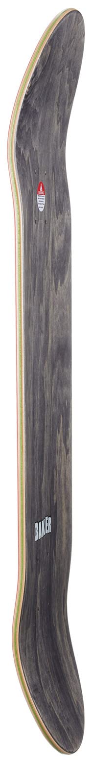 Wavy Jacopo Carozzi Tabla de monopatín 8,125 x 31,5 Rojo