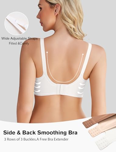 Image of Avidlove Wireless Bras for Women Push Up No Underwire Bra Full Coverage Seamless Bralettes Support Comfortable Everyday Bra