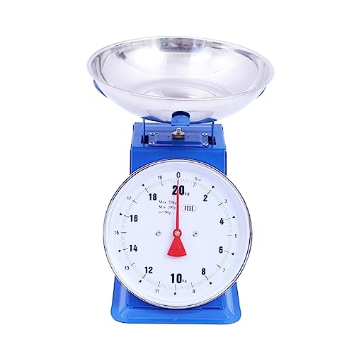 Digital Kitchen Scales 15KG/20KG/30KG Classic Mechanical Scale Spring Balance Weight Dial Scale Household Platform Scale Kitchen Fish Meat Weight Scale Highly Accurate (Size : 30KG)