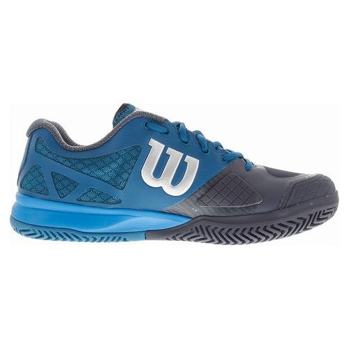 Buy Wilson Men's Rush Pro 2. 0 Tennis Shoes, Ultramarine Wil/Coal Wil/Meth  Blue (8. 0) at Amazon.in
