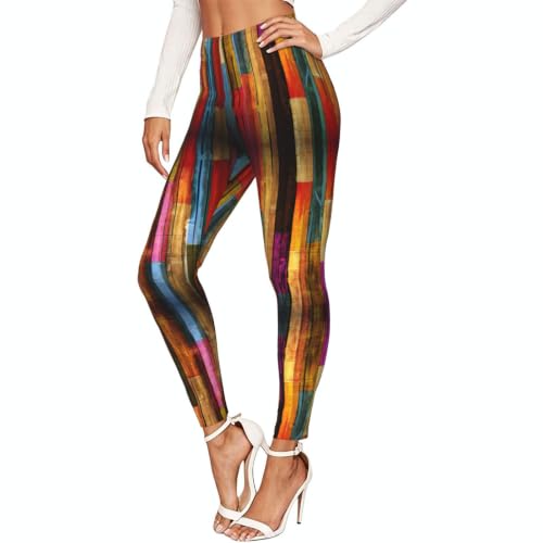 Leggings coloridos para mujer pantalones de entrenamiento suaves y mallas de gimnasio