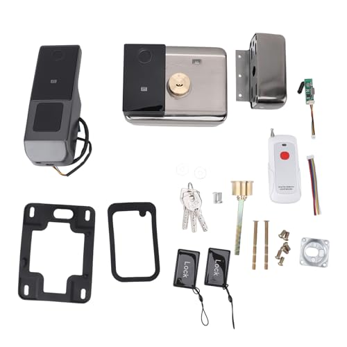 Gavigain Smart Fingerprint Door Lock Biometric Access, Waterproof, Mobile App Control, Keyless Entry, Anti Theft Security for Home, Office