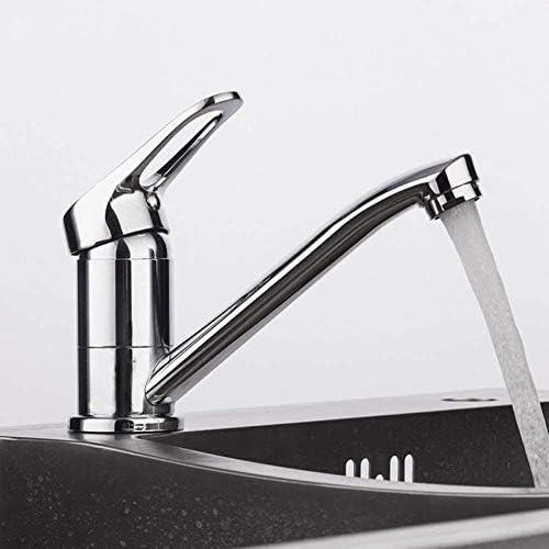 Mitigeur de cuisine à poignée unique avec réglage eau chaude froide