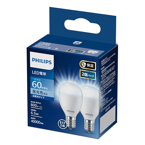 Philips(tBbvX) LEDd E17 60W F Lz 2pbN LDA7D-G-E17/E/K/2P-A