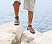 Men gladiator handmade leather sandals Greek Roman all Sizes - FASCINATION