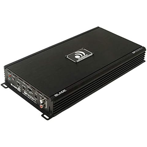 Massive Audio BP2000.1V2 Blade Series – 2,000 Watt Monoblock Car Audio Monoblock Amplifier. Full Range Monoblock Car Amplifier with Bass Boost Cover