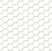 Dollhouse White Beige Hexagon Tile Sheet Miniature Bathroom Kitchen Flooring