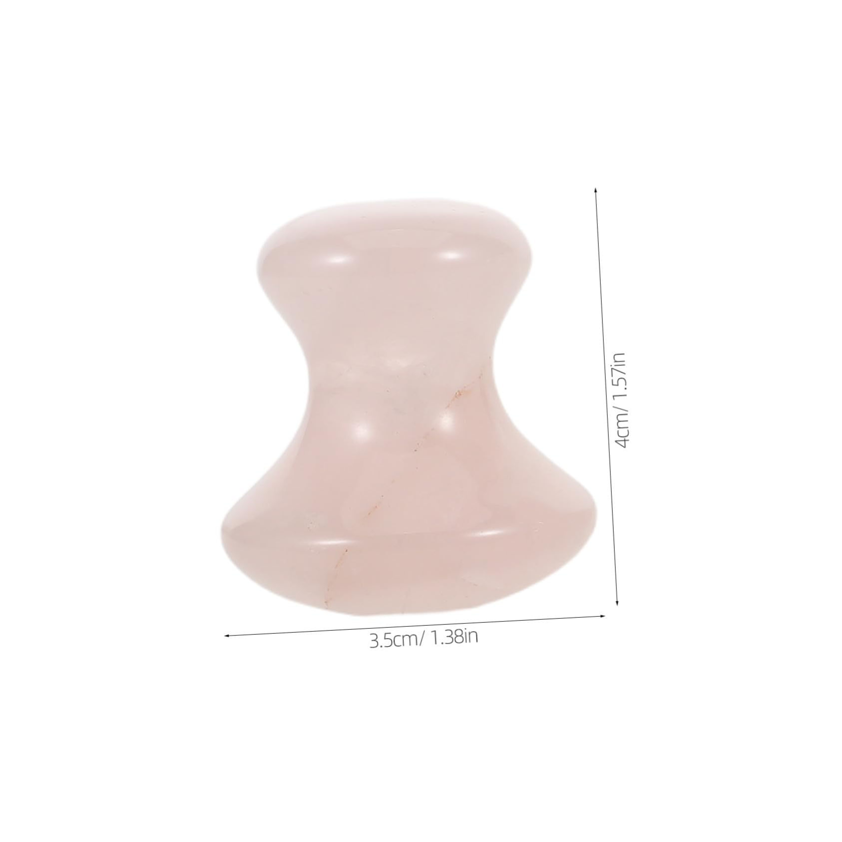 3pezzi Rullo di Cristallo Forma di Fungo per Massaggio Facciale Gua Sha Strumento per Massaggio del Viso in Cristallo Tavola Raschiante della Quotidiana