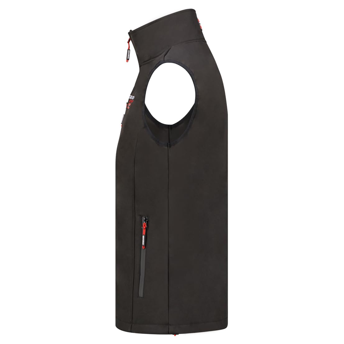 Geographical Norway VAKITO Hombre - Softshell sin mangas a prueba de viento y ligero, chaleco con cremallera al aire libre ideal para senderismo y actividades al aire libre