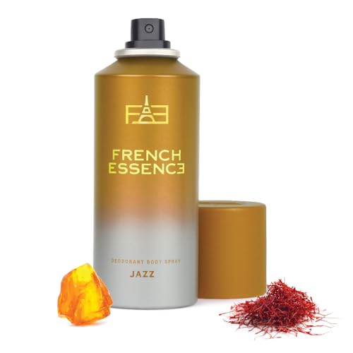 Image of French Essence Luxury Deodorants For Men - Jazz 150Ml Each (Pack Of 2)