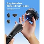 Leebein Electric Spin Scrubber, Cordless Cleaning Brush for Bathroom Shower Tub, IPX7 Waterproof Power Scrubber with 7 Brush Heads, Extendable Long Handle and 2 Speeds Scrubber for Bathtub Floor - Image 5