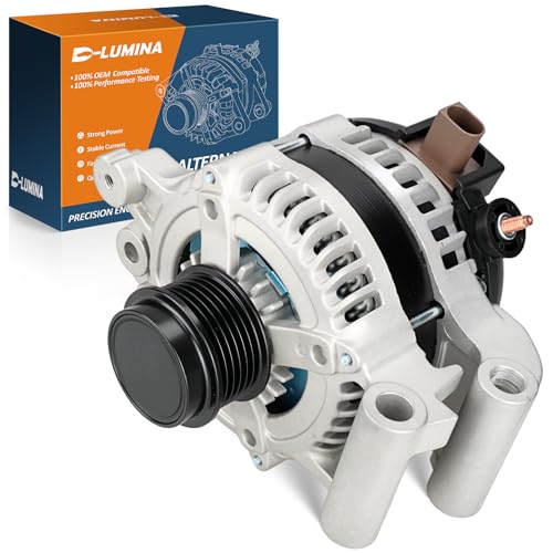 Image of High Output Alternator Compatible with Ford Escape 2013 2014 2015 2016 2017 2018 2019 1.5L 1.6L, 12V 150Amp CW 6-Groove Pulley, Replaces 104210-2330 CJ5T-10300-BB CJ5Z-10346-D