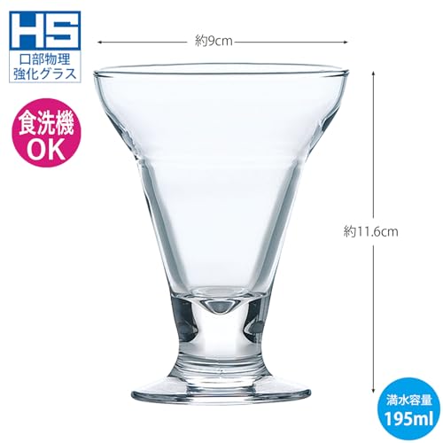 Set de 48 vasos parfait 195 ml Toyo Sasaki Glass miniatura 6
