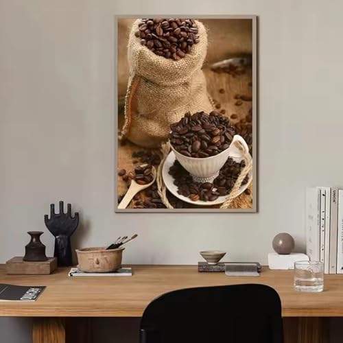 Affiches et impressions sur toile vintage café latte pour cuisine et bistrot
