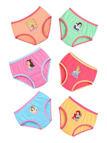 Image of BODYCARE Kids Girls Panty Ultrasoft Underwear 100% Cotton Multicolor Soft Comfortable | Skin Friendly | Innerwear Pack of 6-Assorted