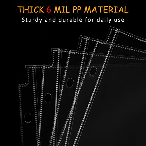 60 Pcs Graduation Scrapbook Refill Pages 12 X 12 Inches Photo Album Protective Sleeves Clear Scrapbook Page Sheet Protectors Scrapbooking Album Refills For 3 Ring Binders (Single Pocket) #TOP4