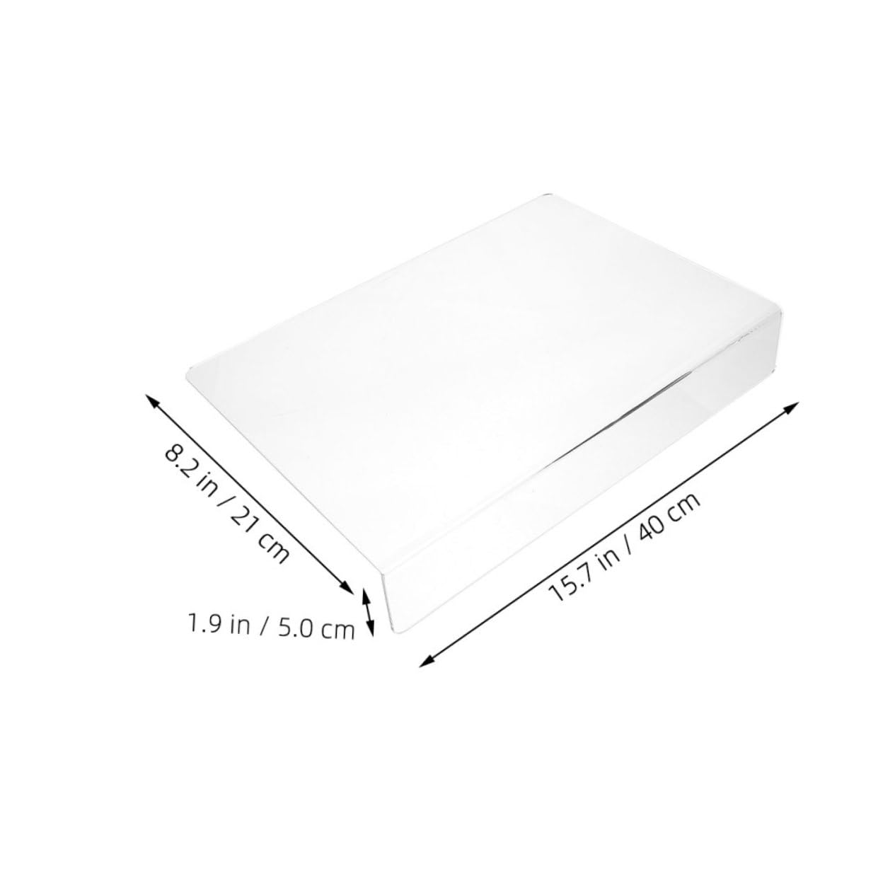 ABOOFAN Acrylic Sink Splash Guard for Kitchen Bathroom -splash Retaining Plate Water Barrier Smooth Acrylic Design