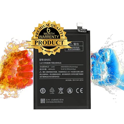 Image of THE BATTERY STORE Original Battery for Xiaomi Poco M4 Pro (BN5C) 5000mAh Battery with 6 Month WARRENTY l (for MI BN5C)