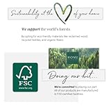 Home Selections Wooden Full Length Wall Mounted Mirror - Black - 35x110cm - Image 9