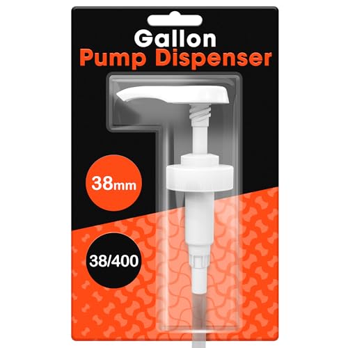 1 Gallon Pump Dispenser - Leak-Proof Pump for Gallon Jug with 1.5