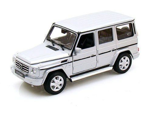Benz Mercedes 1/24 Diecast Car Model - Silver