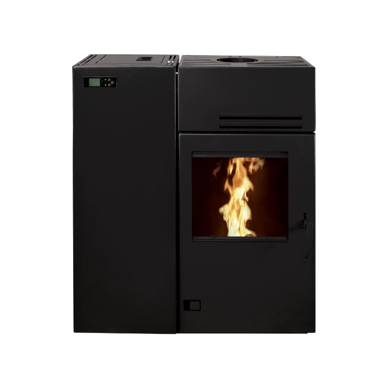 Poêle mixte bois et granulés hybride BRONPI