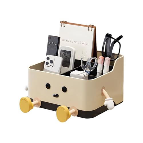 Organiseur de bureau 4 compartiments pour trier appareils et petits objets - 2
