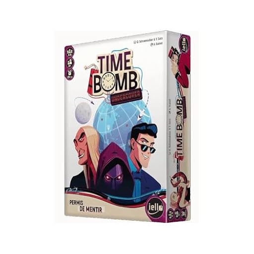 IELLO Time Bomb Undercover – Versión Francesa – Juego de Bluff estratégico con Roles Ocultos, Facciones Múltiples y Objetivos Secrets – 10+ | 4–8 Jugadores | 20 Min | Ya disponible en tu tienda friki favorita! En mundofriki.es! IELLO Time Bomb Undercover – Versión Francesa – Juego de Bluff estratégico con Roles Ocultos, Facciones Múltiples y Objetivos Secrets – 10+ | 4–8 Jugadores | 20 Min | Ya disponible en tu tienda friki favorita! En mundofriki.es!