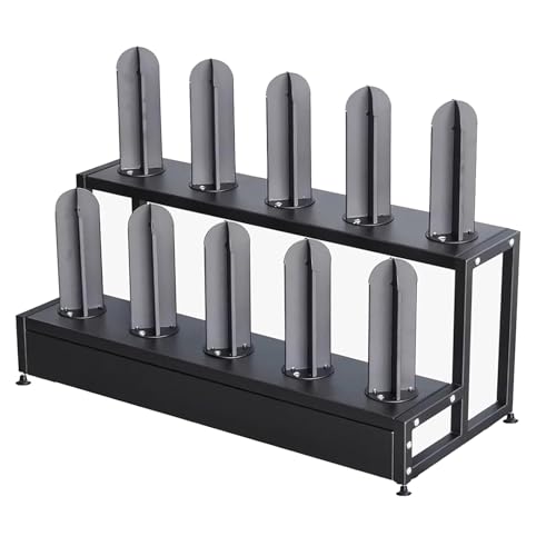 Rangement rouleaux de vinyle pour atelier de covering