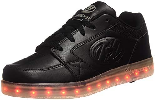 Heelys Unisex-Kids Premium Lo Wheeled Heel Shoe,black,1 M US Little Kid | Image 6