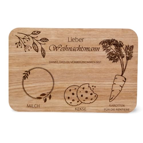 Weihnachtsmann Tablett, Teller Nikolaus, Brettchen Weihnachtsmann,...