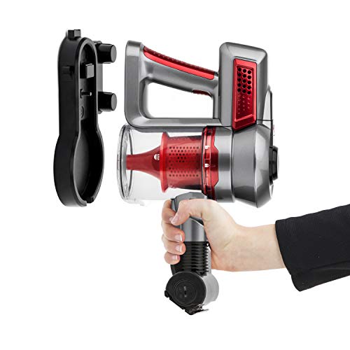 Aspirateur à main Textile+ sans fil sans sac UP560 H.Koenig -2 vitesses - Puissant -Compact - Léger - Autonome -Silencieux - 100W - Multifonction pour Maison Voiture Bureau - Image 6