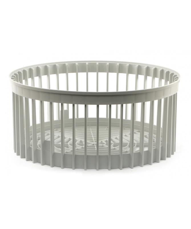 Cesto Lavabicchieri tondo 35 x 17 cm cestello rotondo base lavatazzine per lavastoviglie