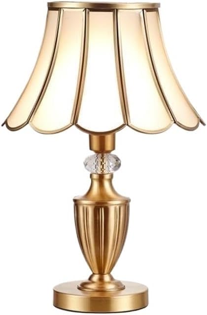 Miniatura 1 de Desk Lamp Reading Light Brass Bedside Lamp Retro Study Glass Shade Table Lamp Home Decor Bedside Counter Lamp Desk Lamps for Home Office