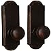 Weslock L7210F1F1SL20 Wexford Knob, Oil-Rubbed Bronze
