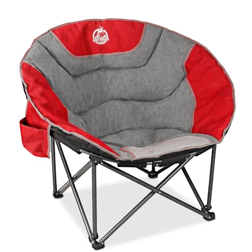 Northroad XXL Camping Moon Chair,Oversized Round...