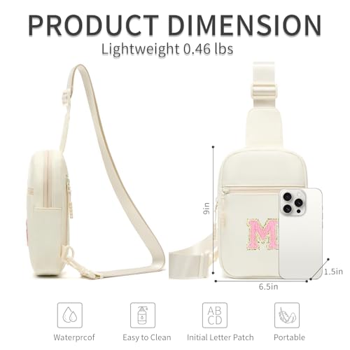 Image of Birthday Gifts for 8 9 10 11 12 Year Old Teens Girls Kids, Fanny Pack Crossbody Bag Sling Belt Bags Purse, Dorm Travel Essentials for Girls Fashion, Preppy Tween Teen Girl Gift Trendy Stuff