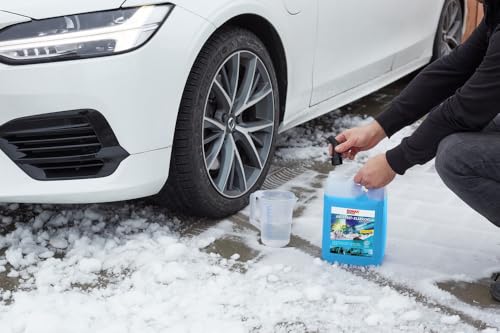 SONAX AntiFrost+KlarSicht Konzentrat (5 Liter) Scheibenreiniger-Konzentrat mit Frostschutz für die Scheibenwaschanlage | Art-Nr. 03325050