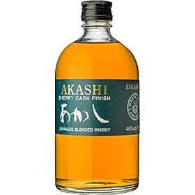 Akashi Japanese Blended Sherry Cask Whisky, 50cl, 40% ABV