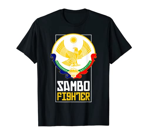 Daguestan Sambo Fighter. Águila Daguestán Orgulloso Camiseta Cover