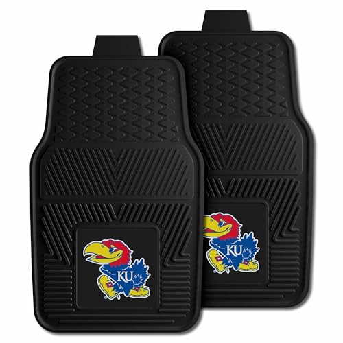Fanmats 8914 Ncaa University Of Kansas Jayhawks Vinyl Heavy Duty Car Mat,18 Inchx27 Inch cover