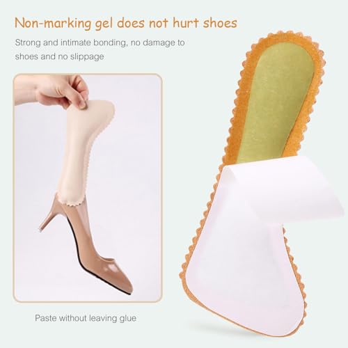 3 pares plantillas adhesivas para sandalias mujer EU37-38 miniatura 2