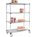 36x18x69 Galvanized Shelf Truck, 1200 Pound Capacity