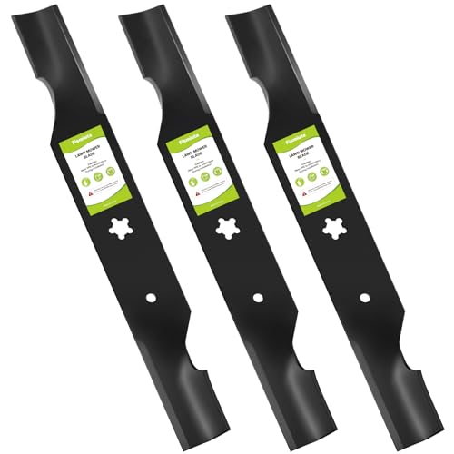 Fismiuta 54 Inch Lawn Mower Blade - Z254F High Lift Mulching Blades for Husqvarna 54 Deck Mower Z254 MZ54 RZ5424 RZ5426 LGT2654 LGT2554 YTH26V54 YTH2454 YTH24V54 Parts 187256 532187256 532187254