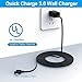 Itramax 10ft Power Cable & Adapter (2 Pack) Compatible with Blink Camera, USB C Charge Cord, Waterproof Extension Wire for New Blink 4 (Black & 3M 15)
