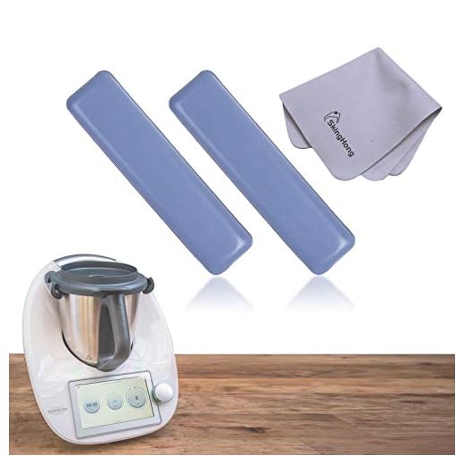 Tabla deslizante autoadhesiva para Thermomix TM5, TM6, TM31, juego de 2 tiras de teflón, tabla deslizante, accesorios para robot de cocina TM5, TM6 y TM31