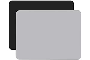 Gartful Silicone Drawing Mat (Black & Light Gray) for Crafts, Epoxy Resin, Jewelry Casting, Painting