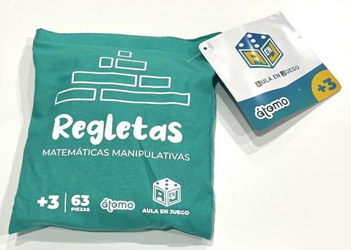SET DE REGLETAS PARA MATEMÁTICAS MANIPULATIVAS